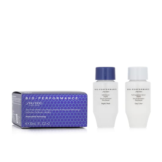Shiseido Bio-Performance Skin Filler Serums, two-piece skincare serum set