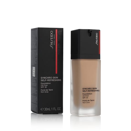 Shiseido Synchro Skin Self-Refreshing Oil-Free Foundation with SPF 30, shade 310 Silk