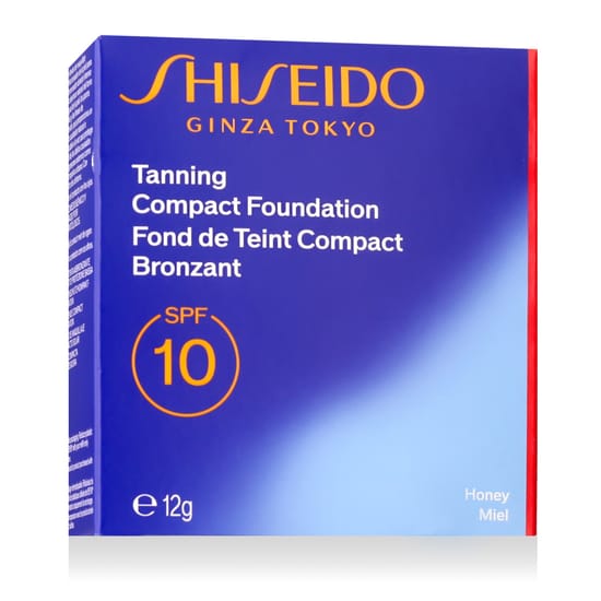 Shiseido Tanning Compact Foundation SPF 10 Honey kompaktinė pudra