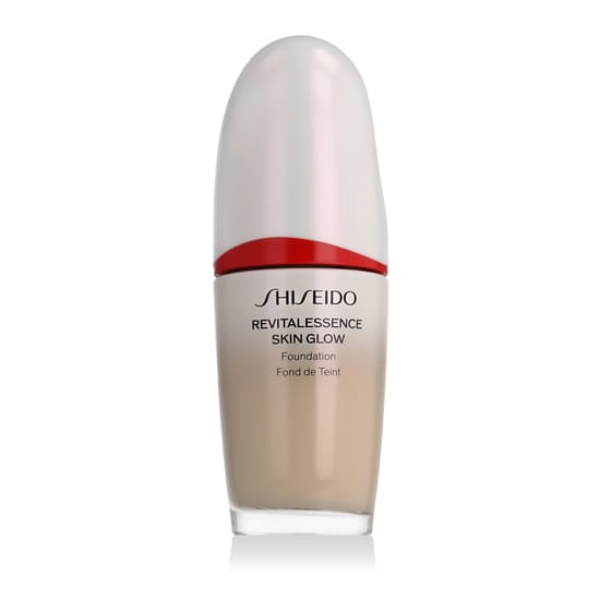 Shiseido Revitalessence Skin Glow makiažo pagrindas, 120 Ivory atspalvis