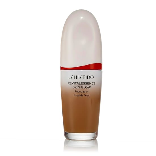 Тональная основа Shiseido Revitalessence Skin Glow SPF 30 PA+++ в оттенке 420 Bronze