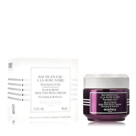 Sisley Black Rose Skin Infusion Cream veido kremas produkto pakuotės nuotraukoje