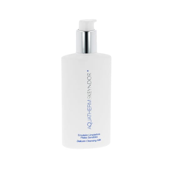 Флакон молочка для очищения лица Skeyndor Aquatherm Delicate Cleansing Milk
