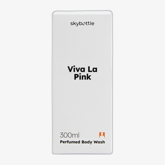 Skybottle Viva La Pink BL body lotion shown in its product packaging