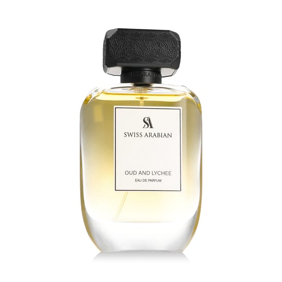 Swiss Arabian Oud and Lychee EDP uniseks kvepalų buteliukas