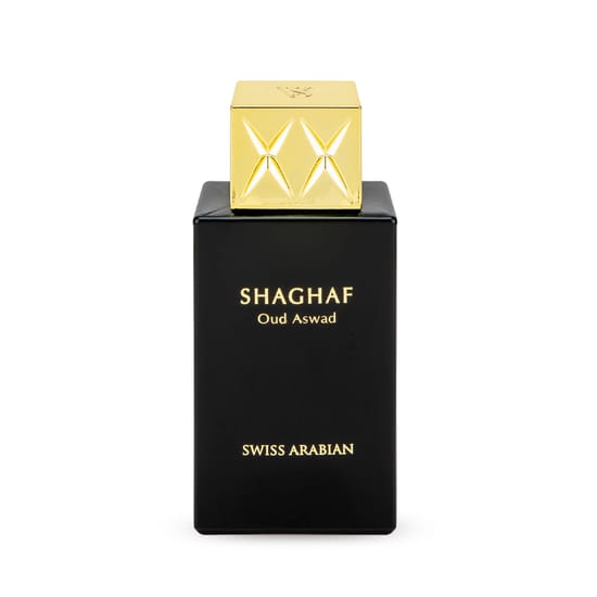 Swiss Arabian Shaghaf Oud Aswad EDP unisex perfume bottle