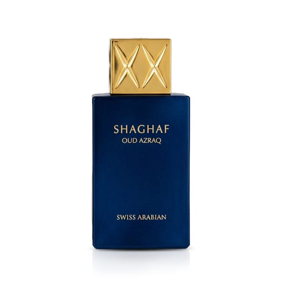 Swiss Arabian Shaghaf Oud Azraq EDP unisex perfume bottle