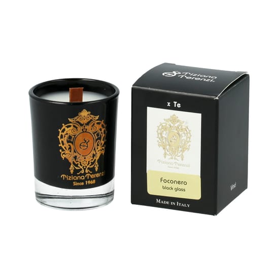 Tiziana Terenzi Foconero Scented Candle in Black Glass