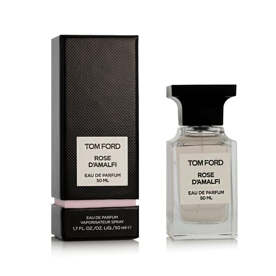 Tom Ford Rose D'Amalfi EDP – uniseksinių gėlių kvepalų buteliukas
