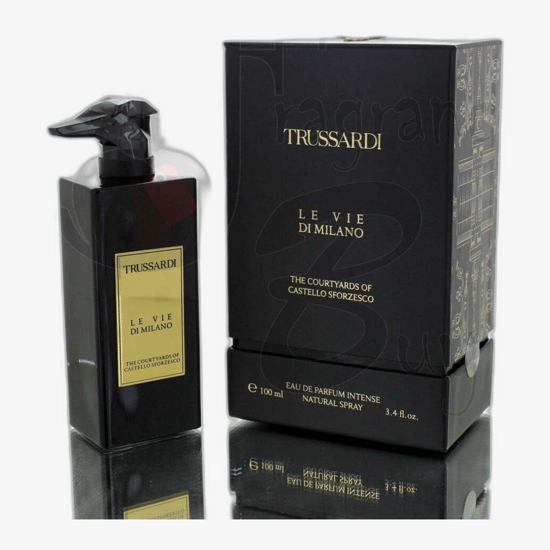 Trussardi Le Vie Di Milano Castello Sforzesco EDP Intense kvepalų buteliukas