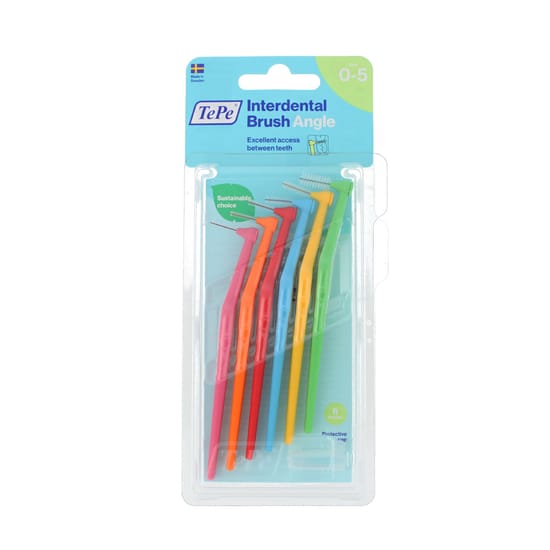 TePe Angle Interdental Brushes 0-5 Mix
