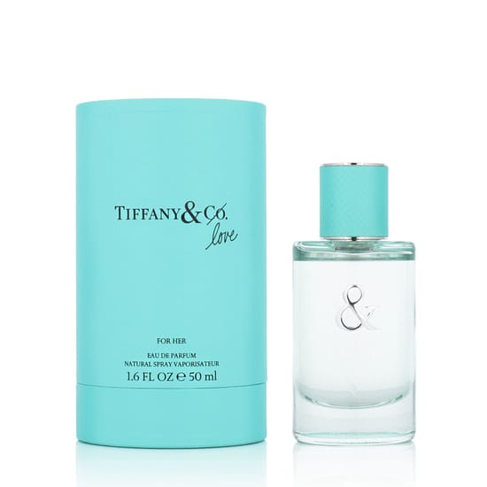 Tiffany & Love for Her Eau de Parfum bottle, 50 ml fragrance
