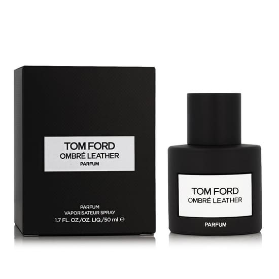 Tom Ford Ombré Leather Parfum bottle, a unisex leather fragrance