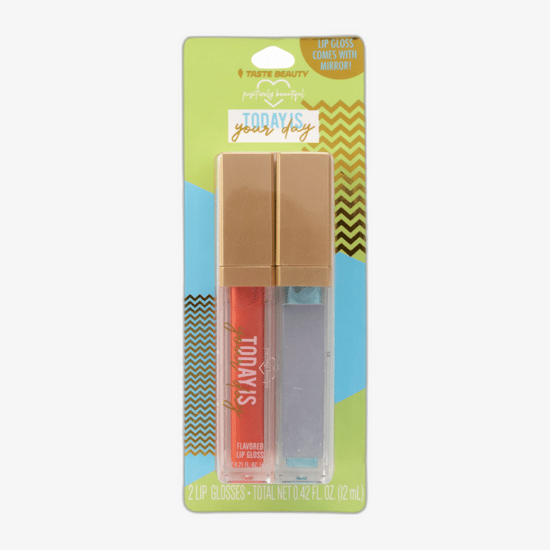 Touch of Beauty PP LipGloss shown with its pocket mirror