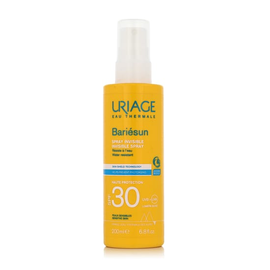 Uriage Bariésun Invisible Spray SPF 30 saulės apsaugos purškiklio pakuotė