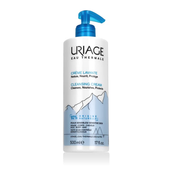 Uriage Eau Thermale Cleansing Cream, a facial cream cleanser