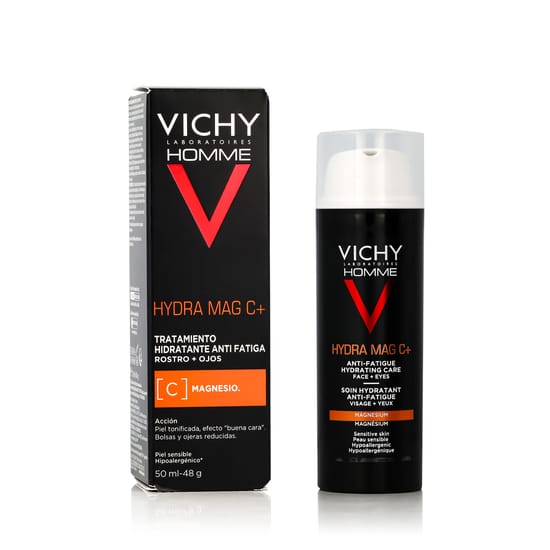Vichy Homme Hydra Mag C+ anti-fatigue hydrating face care for men