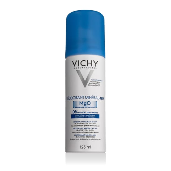 Vichy Mineral Deodorant 48H, mineral deodorant for underarm care