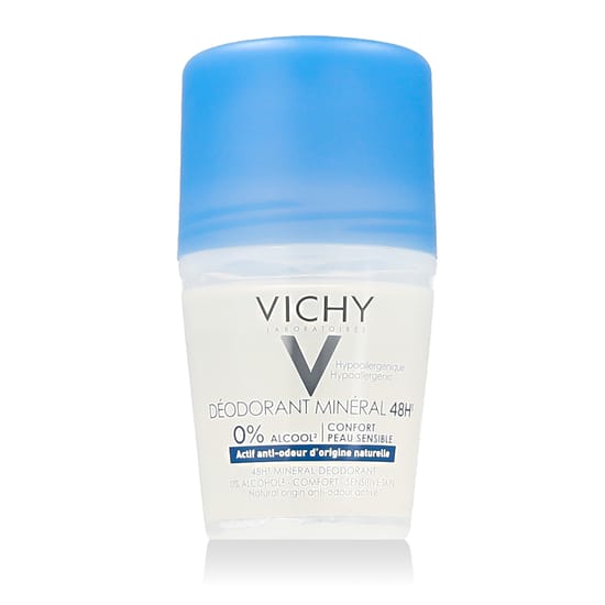 Vichy Mineral Deodorant 48H, mineral deodorant for underarm care