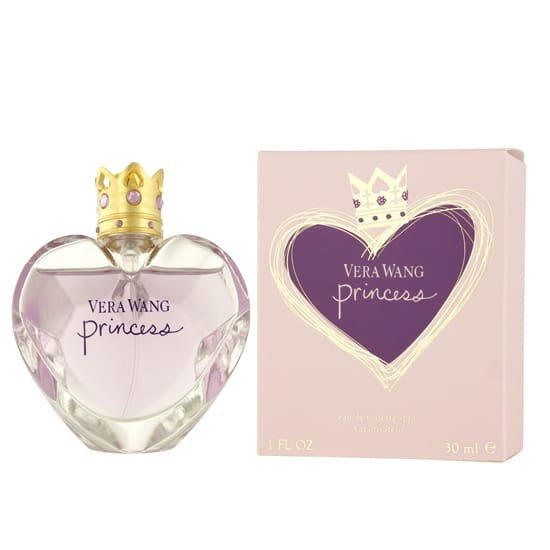 Vera Wang Princess EDT tualetinis vanduo, pavaizduotas kvepalų flakone