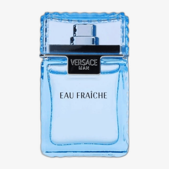 Versace Man Eau Fraîche EDT rinkinys su balzamu po skutimosi ir dušo geliu