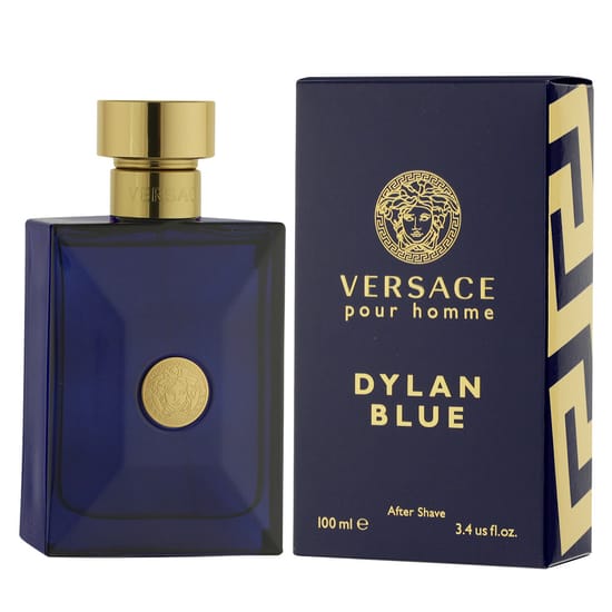 Versace Pour Homme Dylan Blue losjonas po skutimosi – produkto pakuotė