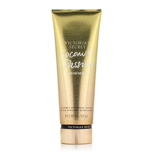 Victoria's Secret Coconut Passion Shimmer Body Lotion for a shimmering body-care finish