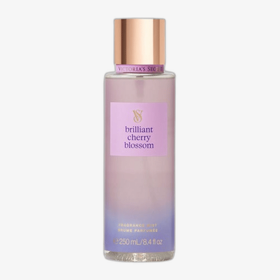 Victoria's Secret Brilliant Cherry Blossom Bodyspray, a floral body mist