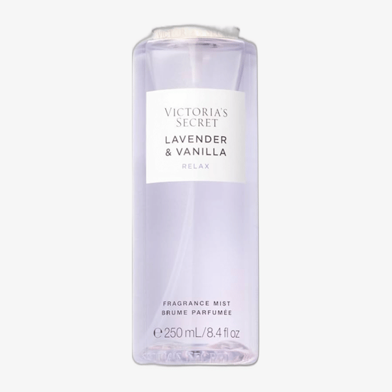 Victoria's Secret Lavender & Vanilla Relax Bodyspray bottle, 250 ml body fragrance