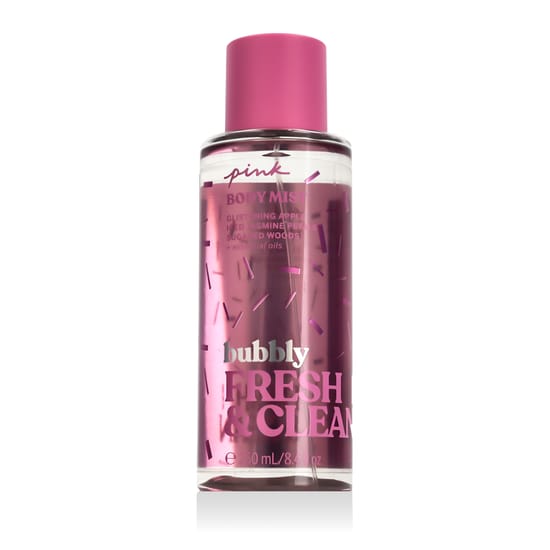 Victoria's Secret Pink Bubbly Fresh & Clean kūno purškiklio produkto nuotrauka