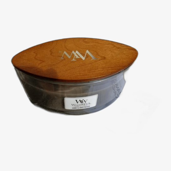 WoodWick Ellipse Candles Scented Candle Sand & Driftwood