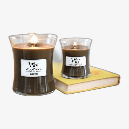 WoodWick Mini Hourglass Fireside kvapo žvakė jaukiam namų interjerui