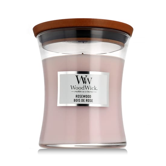 WoodWick „Medium Hourglass“ kvapioji žvakė su palisandro aromatu