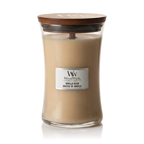 WoodWick Large Hourglass Candles Scented Candle Vanilla Bean
