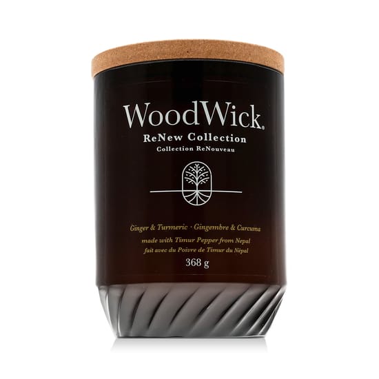 WoodWick ReNew Collection Scented candle Ginger & Turmeric