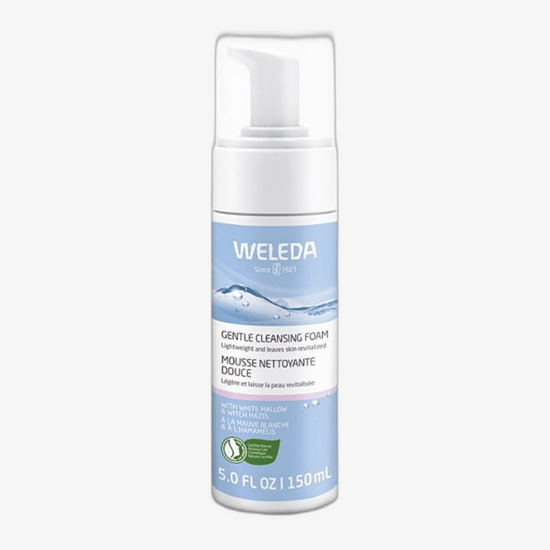 Weleda Cleansing Care Gentle Foam veido valomosios putos kasdienei priežiūrai