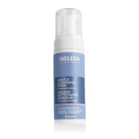 Weleda Cleansing Care Gentle Foam veido valomosios putos kasdienei priežiūrai