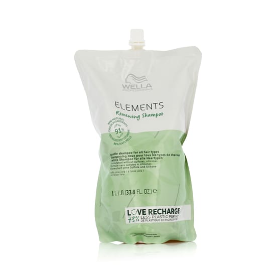 Wella Elements Renewing Shampoo for a simple hair-washing routine