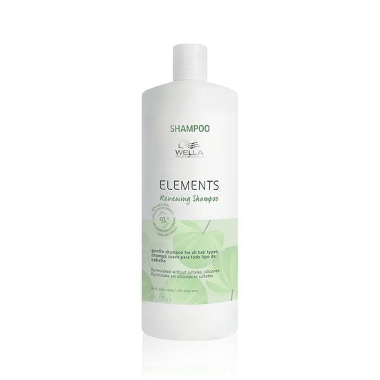 Wella Elements Renewing Shampoo for a simple hair-washing routine