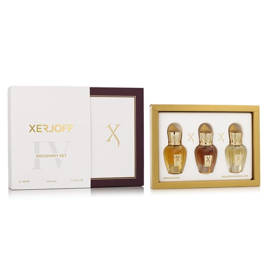 Xerjoff Discovery Set IV fragrance gift set with Parfum and EDP mini