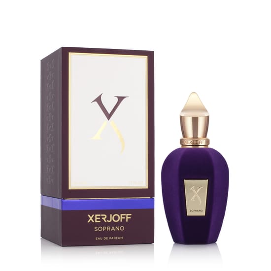Xerjoff V Soprano EDP bottle for a unisex floral-oriental fragrance