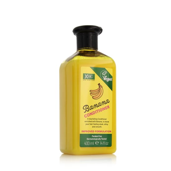 Xpel Banana Conditioner plaukų kondicionierius produkto pakuotės nuotraukoje