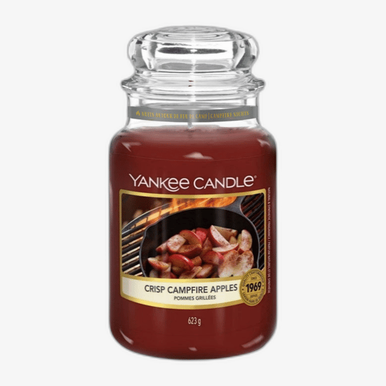 Yankee Candle Classic Crisp Campfire Apples — ароматическая свеча в большой банке