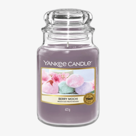 Yankee Candle Classic Large Jar Candles Scented Candle Berry Mochi