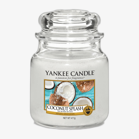 Yankee Candle Classic Medium Jar Candles Scented Candle Coconut Splash