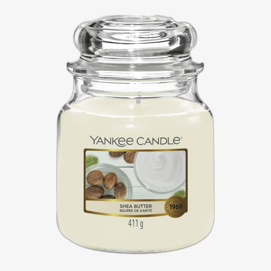 Yankee Candle Classic Medium Jar Candles Scented Candle Shea Butter