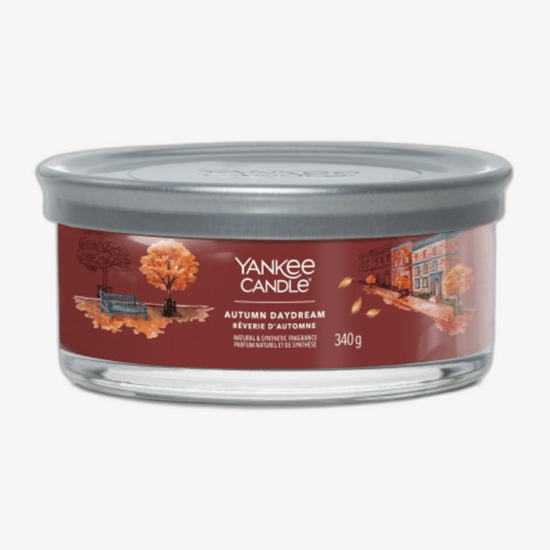 Yankee Candle Signature Autumn Daydream 5-Wick Tumbler scented candle, 340 g