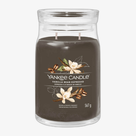 Yankee Candle Signature Large Jar Scented candle Vanilla Bean Espresso