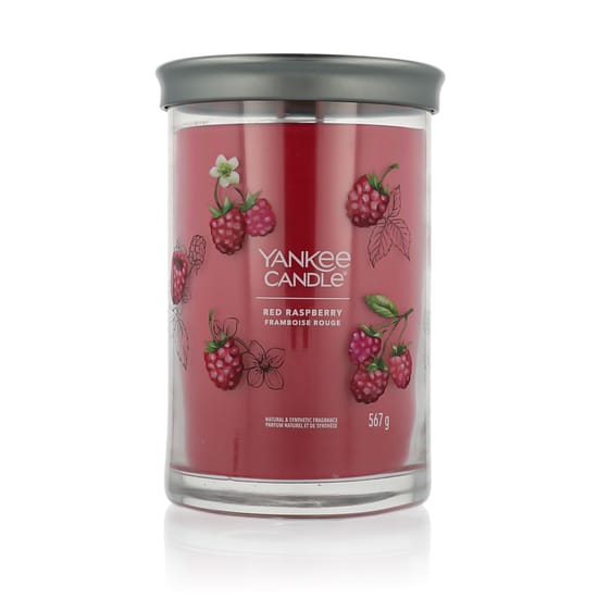 Yankee Candle Signature Tumbler kvapioji žvakė raudonųjų aviečių aromato