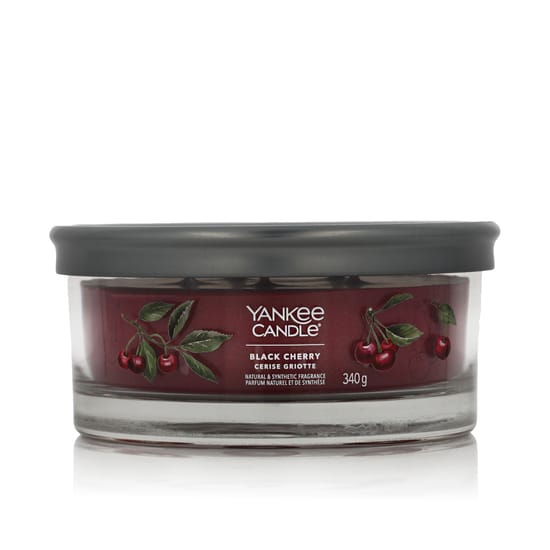 Yankee Candle Signature 5-Wick Tumbler vonná sviečka Black Cherry
